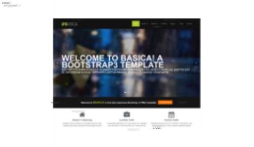 قالب وب سایت BASICA 