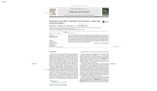 Performance of the MITC3+ and MITC4+ shell elements in widely-used benchmark problems