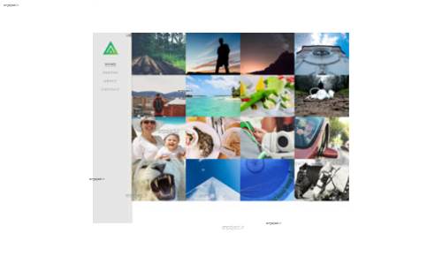 قالب وب سایت Blend 