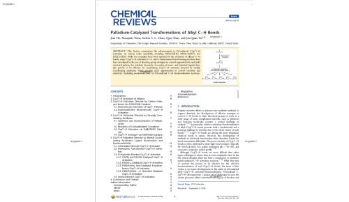 Palladium-Catalyzed Transformations of Alkyl C−H Bonds
