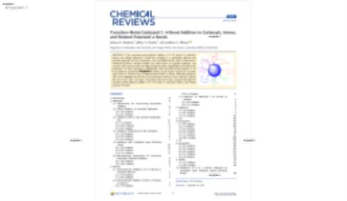 Transition-Metal-Catalyzed C−H Bond Addition to Carbonyls, Imines, and Related Polarized π Bonds