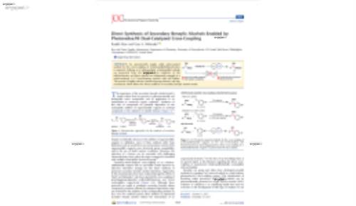Direct Synthesis of Secondary Benzylic Alcohols Enabled by Photoredox/Ni Dual-Catalyzed Cross-Coupling