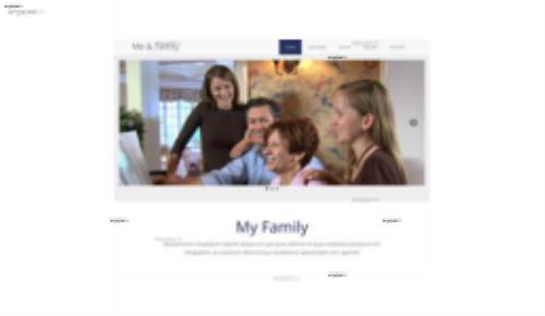 قالب وب سایت Me &amp;amp; Family 