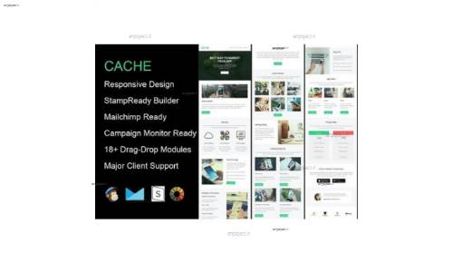 قالب ایمیل Cache به صورت HTML قالب ایمیل Cache به صورت HTML