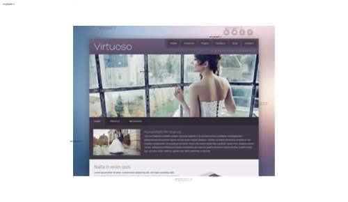 قالب وب سایت Virtuoso 