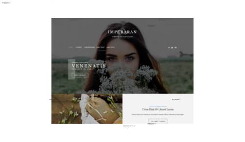 قالب وب سایت Imperaran  قالب وب سایت Imperaran