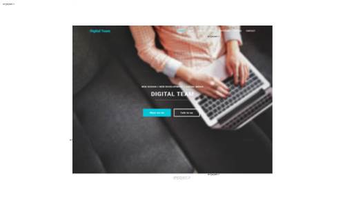 قالب وب سایت Digital Team 