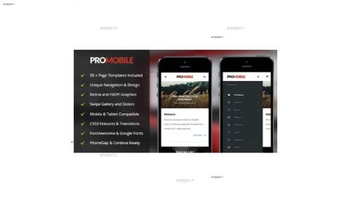 دانلود قالب HTML ویژه موبایل و تبلت ProMobile دانلود قالب HTML ویژه موبایل و تبلت ProMobile