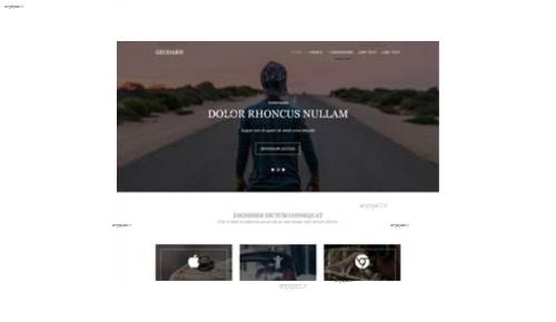 قالب وب سایت Geodarn  قالب وب سایت Geodarn