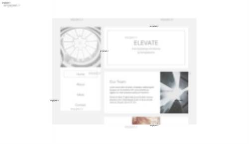 قالب وب سایت Elevate 