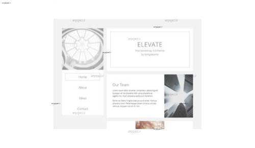 قالب وب سایت Elevate 