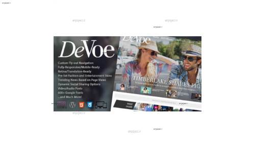 قالب وردپرس مد و سرگرمی DeVoe قالب وردپرس مد و سرگرمی DeVoe