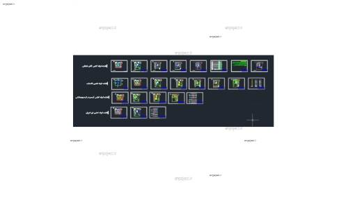 نقشه های کامل تاسیسات یک هتل با زیربنای 10000 متر مربع نقشه های کامل تاسیسات یک هتل با زیربنای 10000 متر مربع