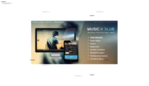 دانلود قالب موزیک کلاپ Music Club برای وردپرس