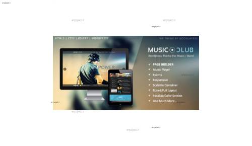 دانلود قالب موزیک کلاپ Music Club برای وردپرس
