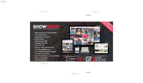 دانلود قالب نمونه کار با طراحی رتینا Showroom برای وردپرس دانلود قالب نمونه کار با طراحی رتینا Showroom برای وردپرس