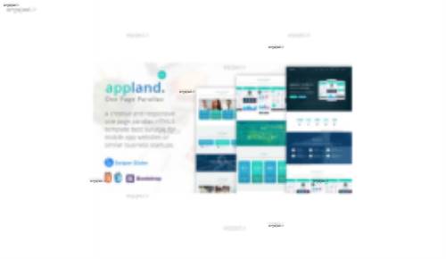 قالب HTML برنامه نویسی و معرفی اپلیکیشن AppLand