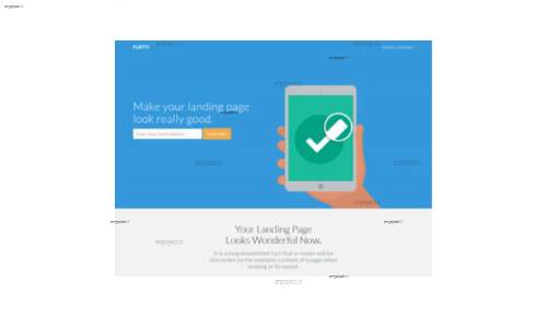 قالب وب سایت Flatty 