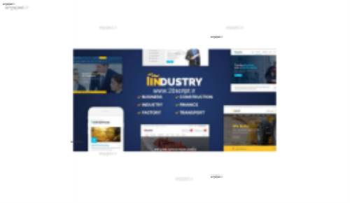 دانلود قالب چندمنظوره Industry برای وردپرس