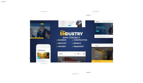 دانلود قالب چندمنظوره Industry برای وردپرس دانلود قالب چندمنظوره Industry برای وردپرس