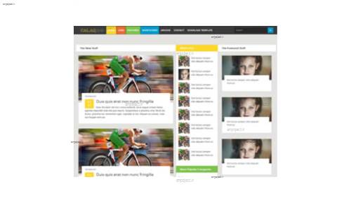 قالب وب سایت ColorMag 