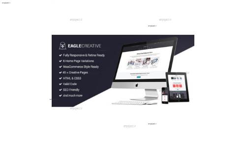 دانلود قالب خلاقانه و کسب و کار Eagle به صورت HTML دانلود قالب خلاقانه و کسب و کار Eagle به صورت HTML