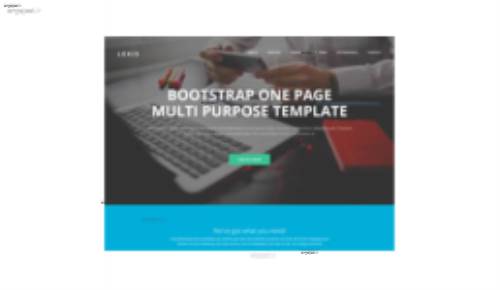 قالب وب سایت Lexis 