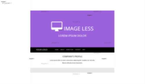 قالب وب سایت Image Less 