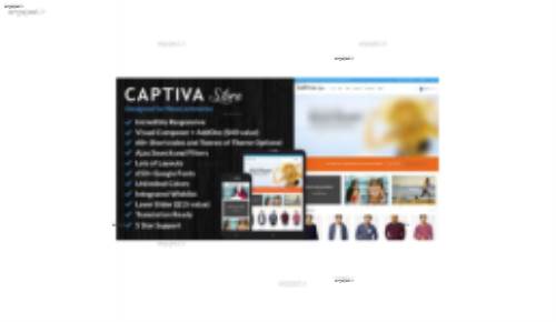 قالب فروشگاهی Captiva نسخه 1.9.1 برای وردپرس