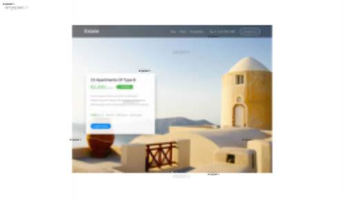 قالب وب سایت Estate 