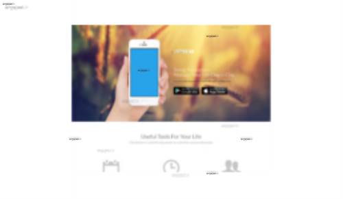 قالب وب سایت Lifetrackr 