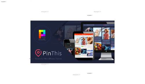 پوسته زیبا و فارسی PinThis برای وردپرس