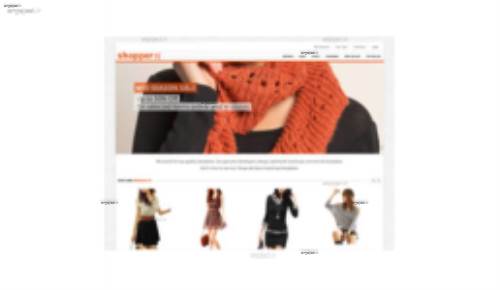 قالب وب سایت Shopper 