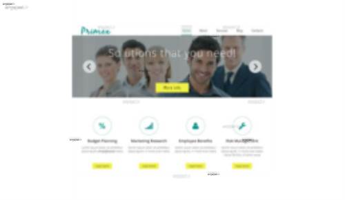 قالب وب سایت Primex 