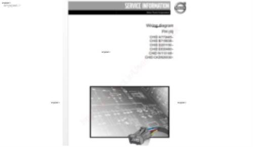 نقشه ی سیم کشی ولوو اف هاش 500 تا یورو6 اف ام جدید ورژن4 چهار . volvo fh 4 fm4 wiring diagram version 4