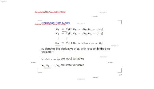 اسلاید های کنترل غیر خطی  اسلاید های کنترل غیر خطی