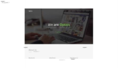 قالب وب سایت Optics 
